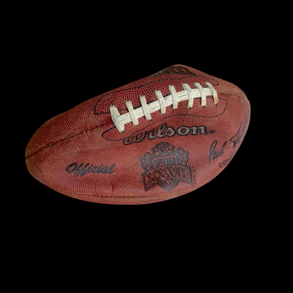 Wilson Official NFL Super Bowl XXVII 27 Football Paul Tagliabue Commissioner